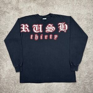 Vintage 2004 Rush Thirty Band Tour Long Sleeve T Shirt XL
